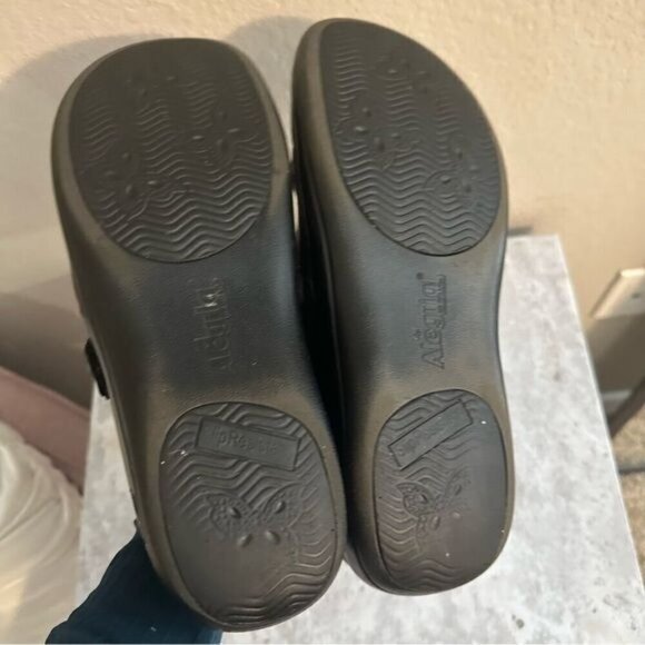 Alegria Paityn Upgrade Black Clog Shoes Size 8 - Picture 6 of 8